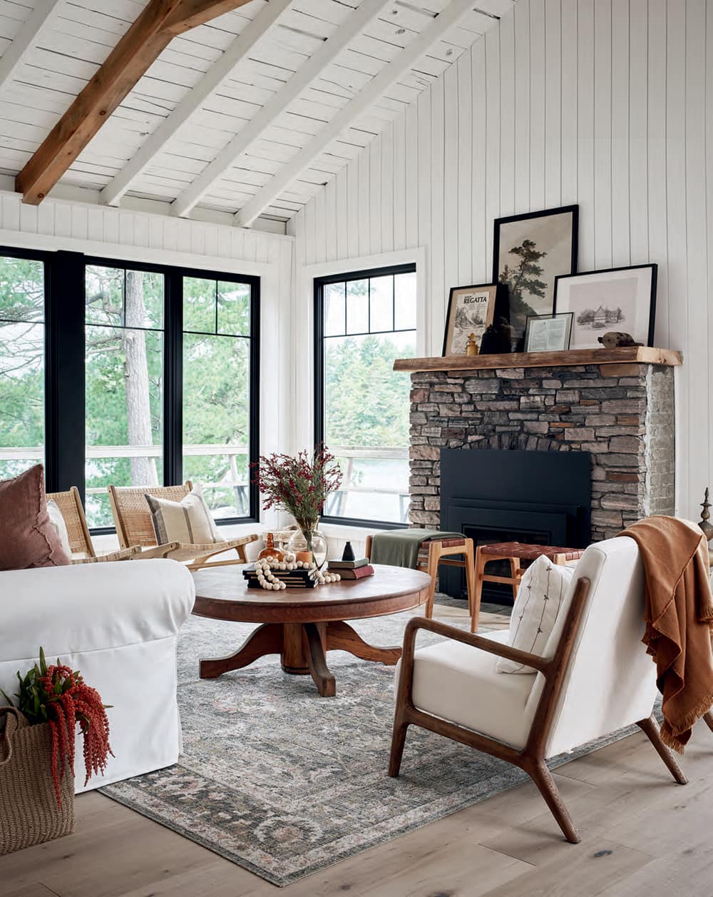 Une maison de vacances centenaire en Ontario