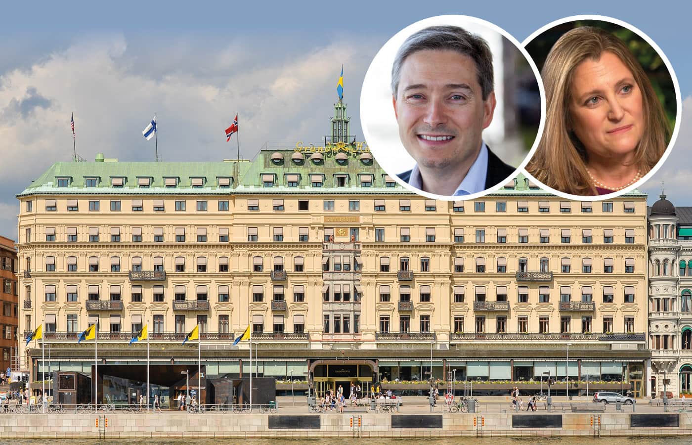 Rencontre ultra-secr&egrave;te: les ministres Champagne et Freeland &agrave; la r&eacute;union de Bilderberg en Su&egrave;de