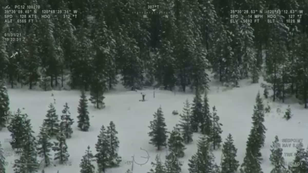 Preso sette giorni nella neve grazie al Global Positioning System (GPS) Preso sette giorni nella neve grazie al Global Positioning System (GPS)