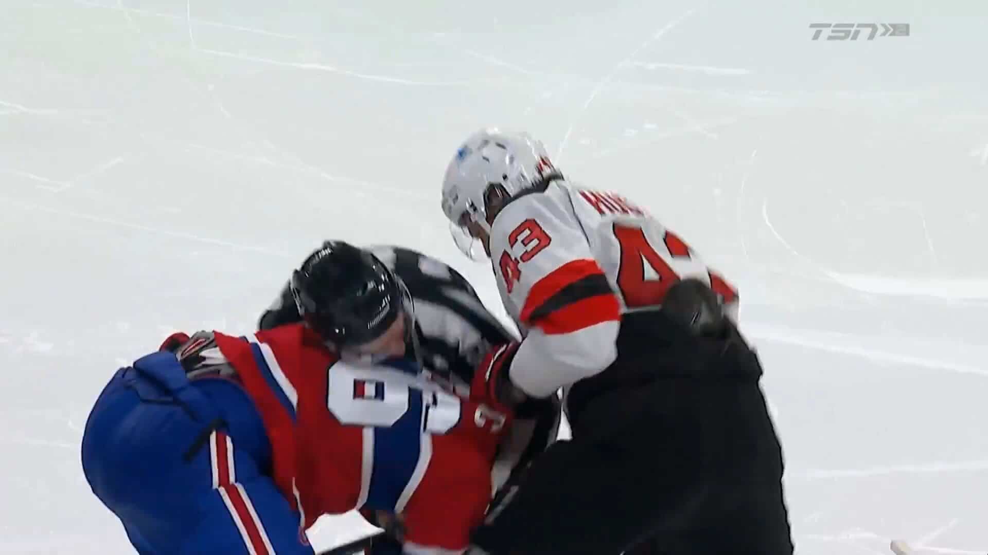 Bolduc agrippé par l’arbitre, Hughes se déchaîne