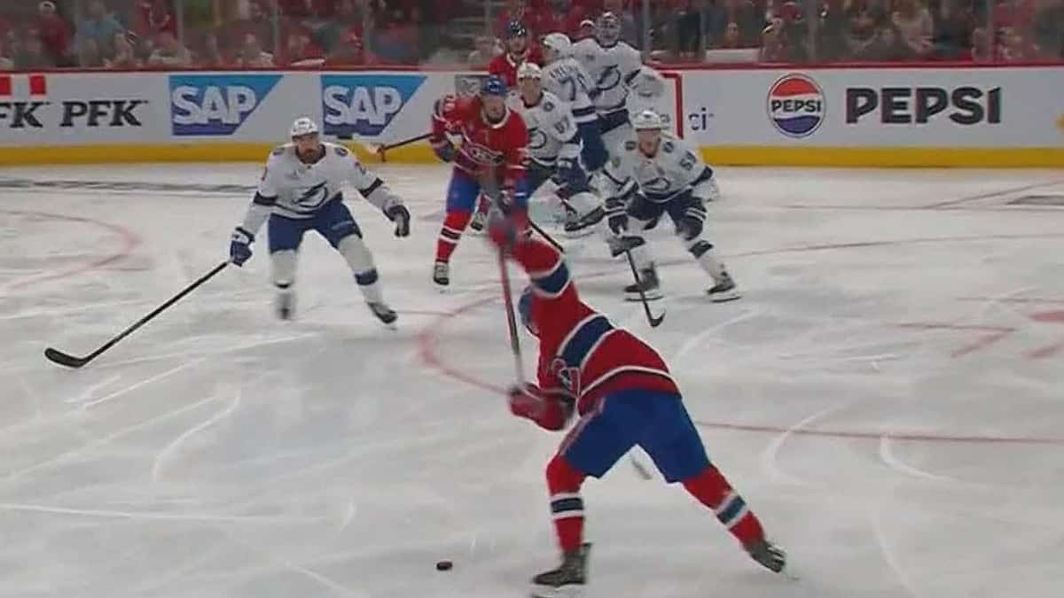 Lane Hutson explique comment il a vu un trou manifestement inexistant