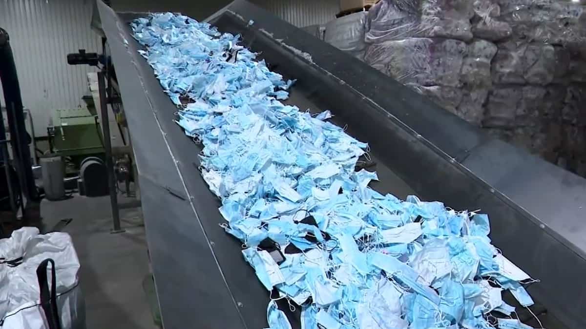 Des masques de procédure transformés en matériaux construction