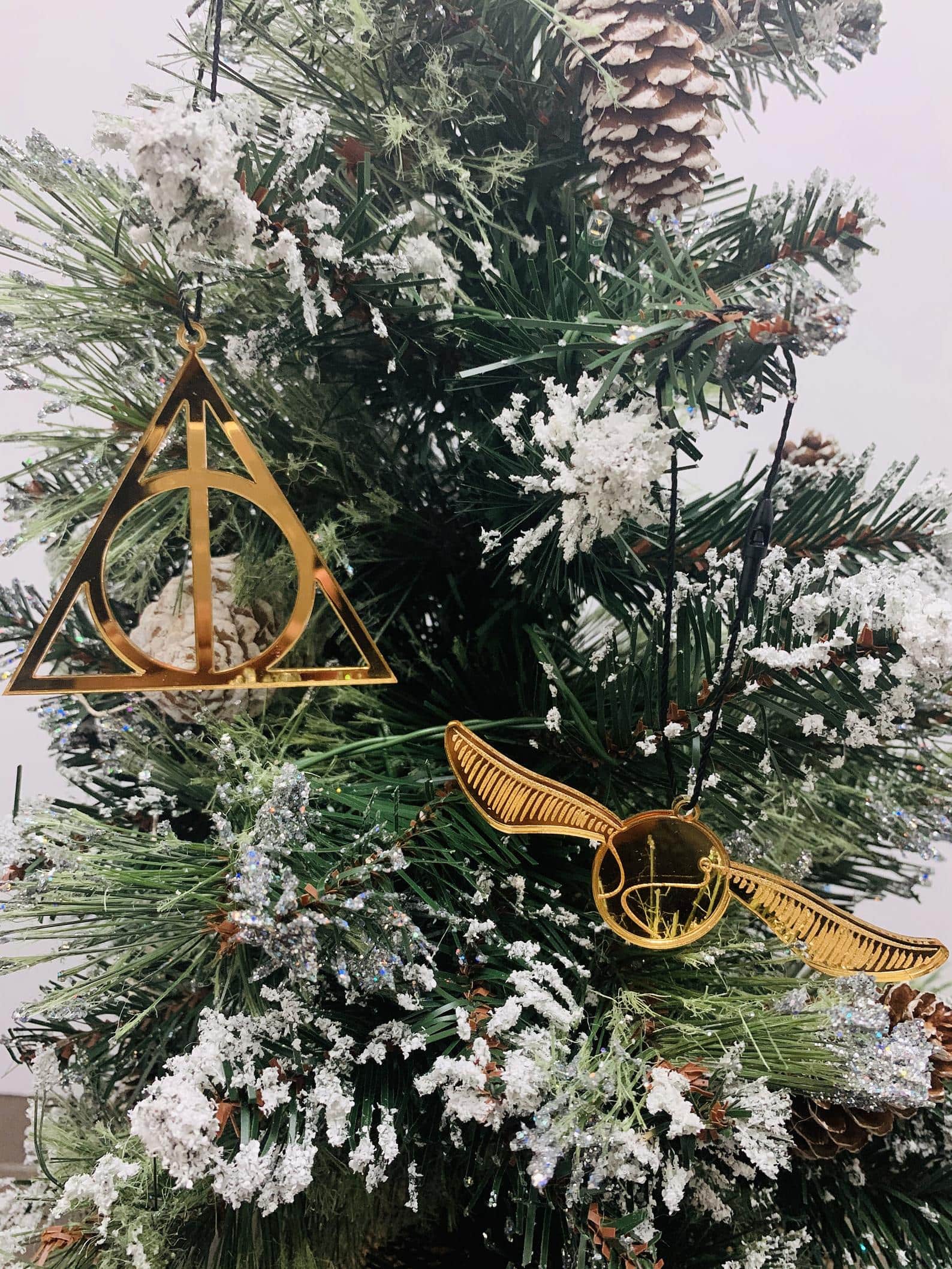Des ornements de Noël inspirés d’Harry Potter