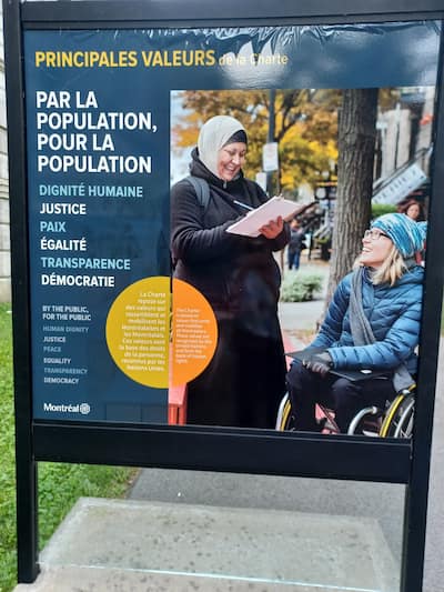 Veil, symbol of Montreal