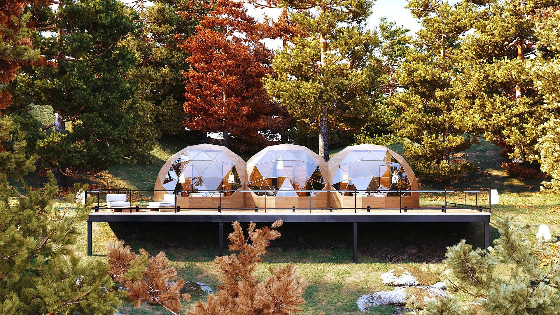 Un «triple dôme» pour vos séjours en nature