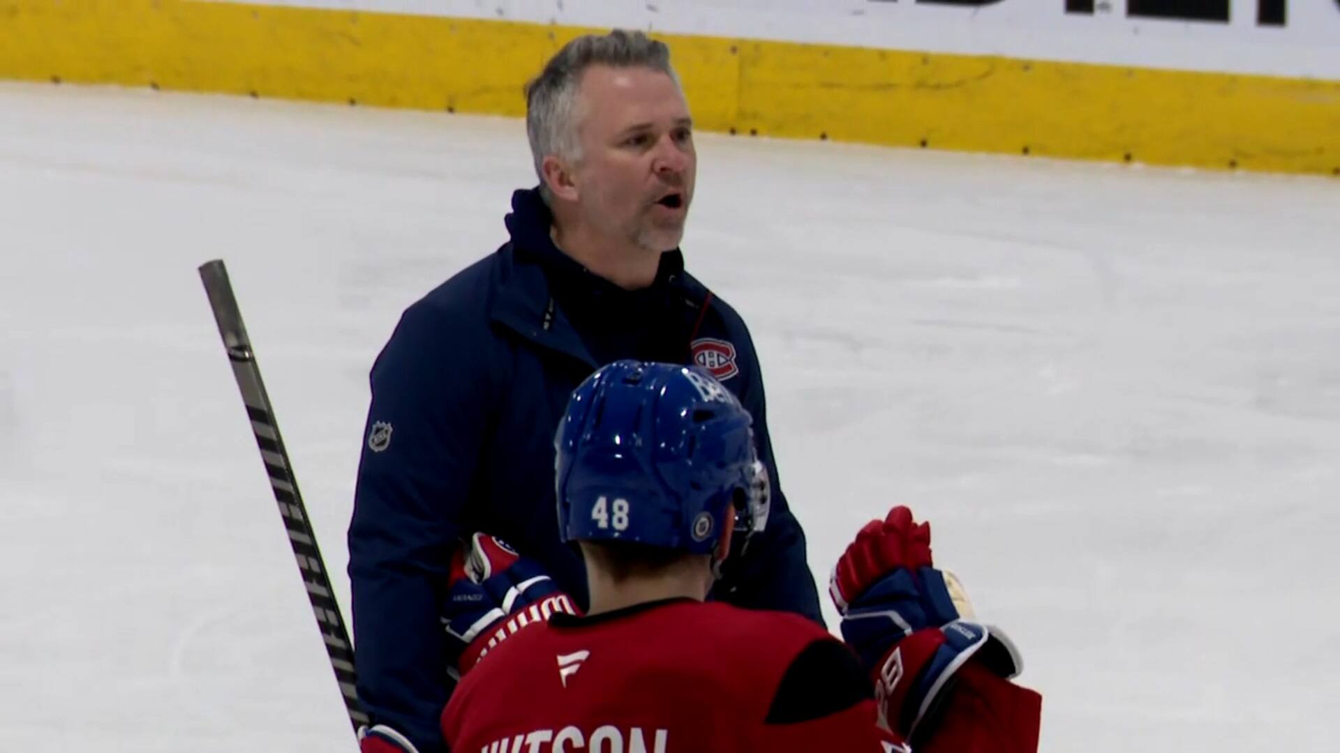 &Agrave; VOIR: St-Louis perd patience &agrave; l&rsquo;entra&icirc;nement