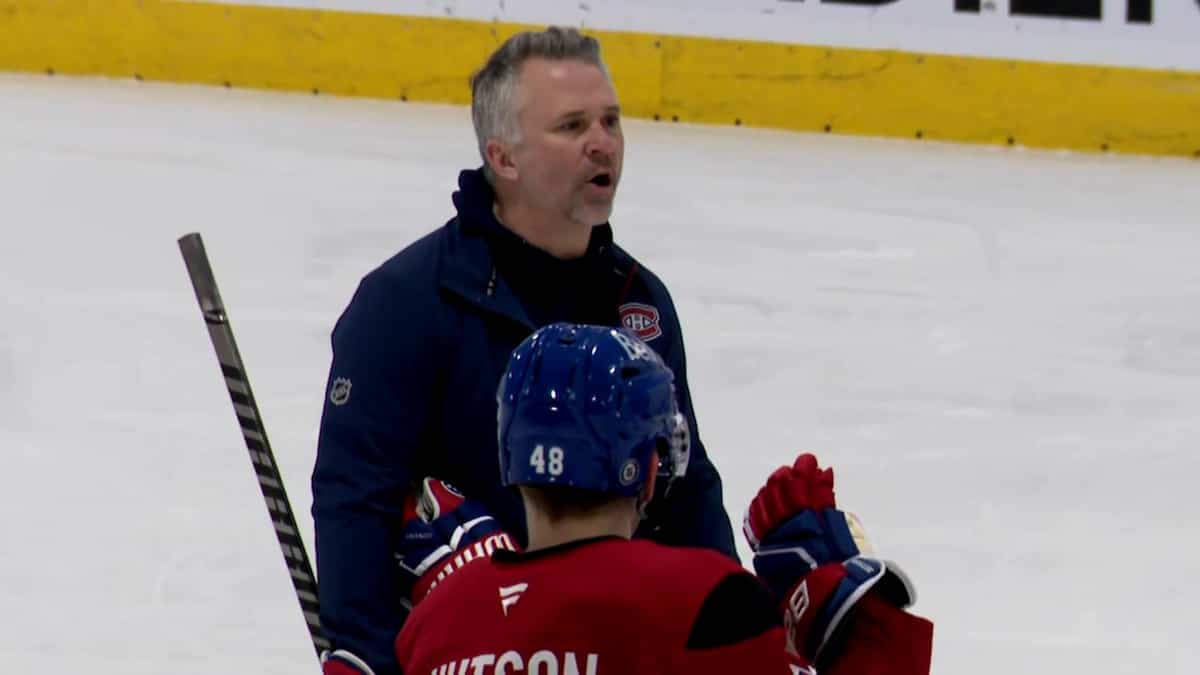 À VOIR: St-Louis perd patience à l’entraînement