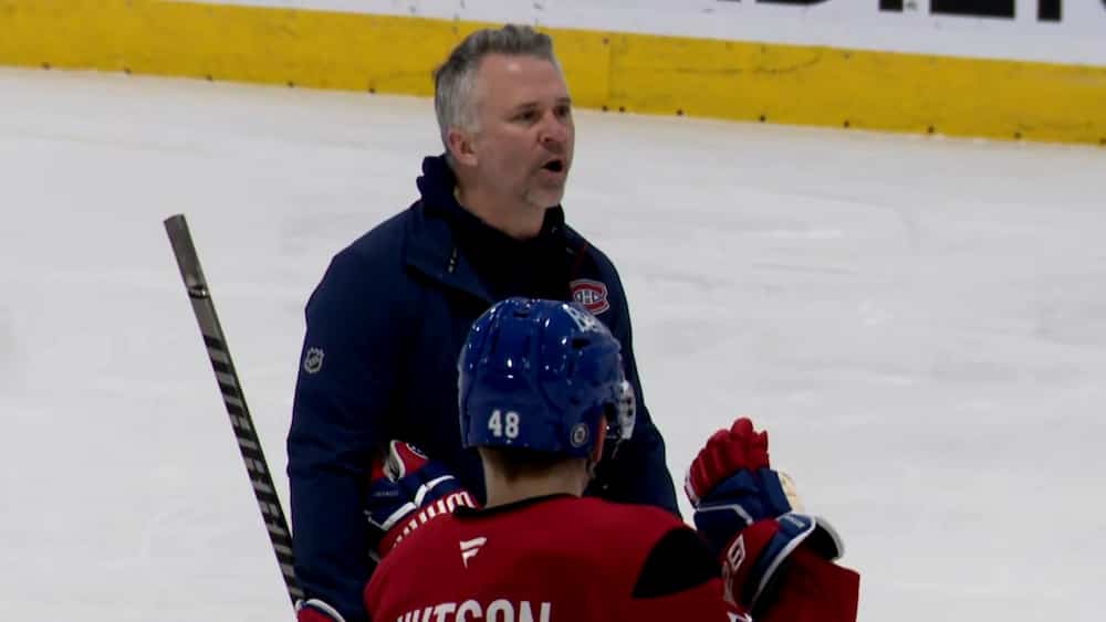 À VOIR: St-Louis perd patience à l’entraînement