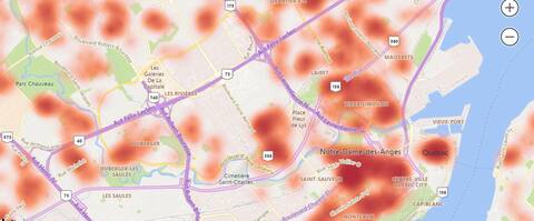 COVID-19: Vea las regiones de Quebec y Levis más afectadas por los brotes de casos