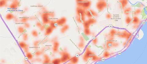 COVID-19: Vea las regiones de Quebec y Levis más afectadas por los brotes de casos
