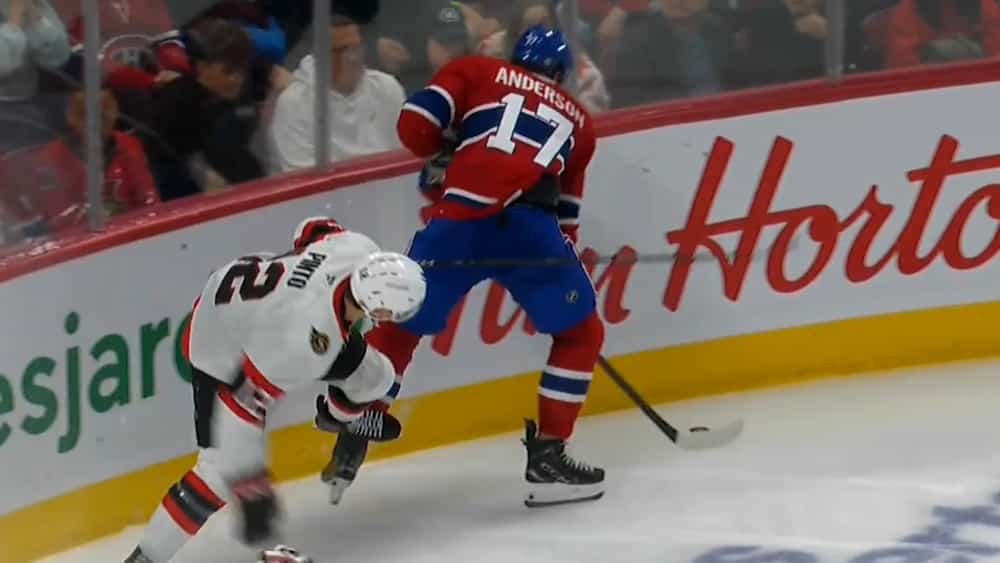 La LNH devrait-elle rendre obligatoire cette pièce d'équipement qui a sauvé la saison de Josh Anderson et qui aurait pu sauver celle de Kaiden Guhle?