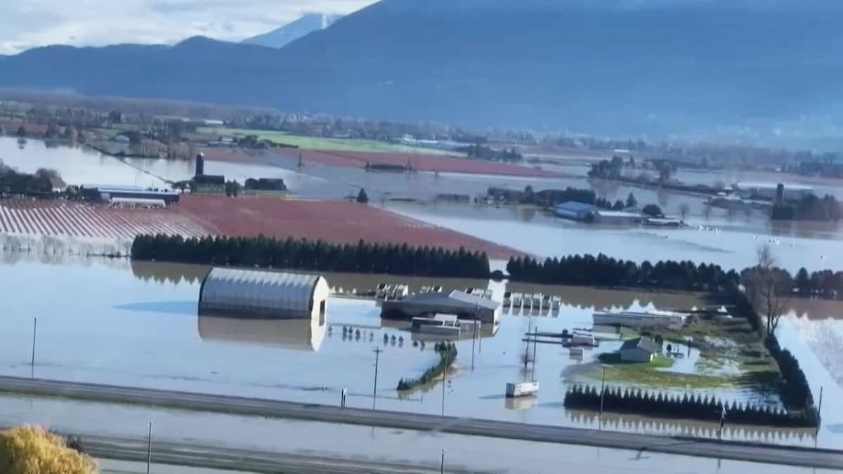 Colombie-Britannique: la catastrophe naturelle la plus coûteuse au Canada