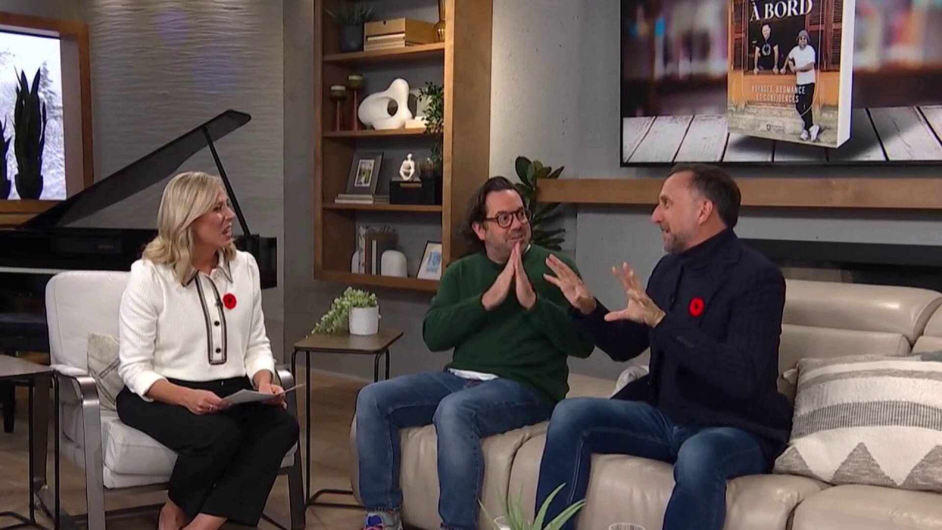 Jean-Michel Dufaux et Benoît Roberge en voyage!