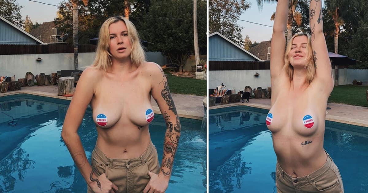 La fille d’Alec Baldwin et Kim Basinger a voté