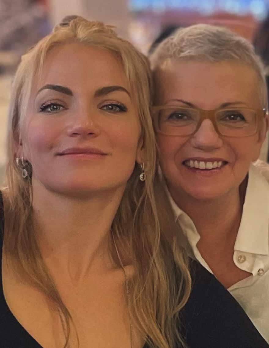 Isabelle Desjardins en deuil de sa maman