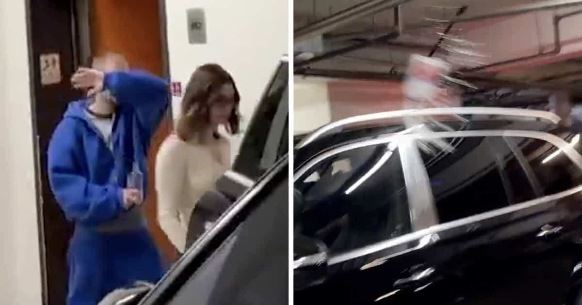 Image principale de l'article Justin Bieber jette une bouteille sur un paparazzi