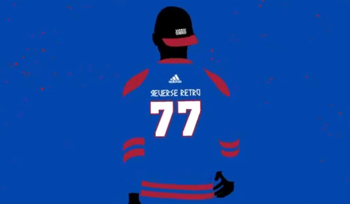 Un Chandail Bleu Pour Les Canadiens Tva Sports