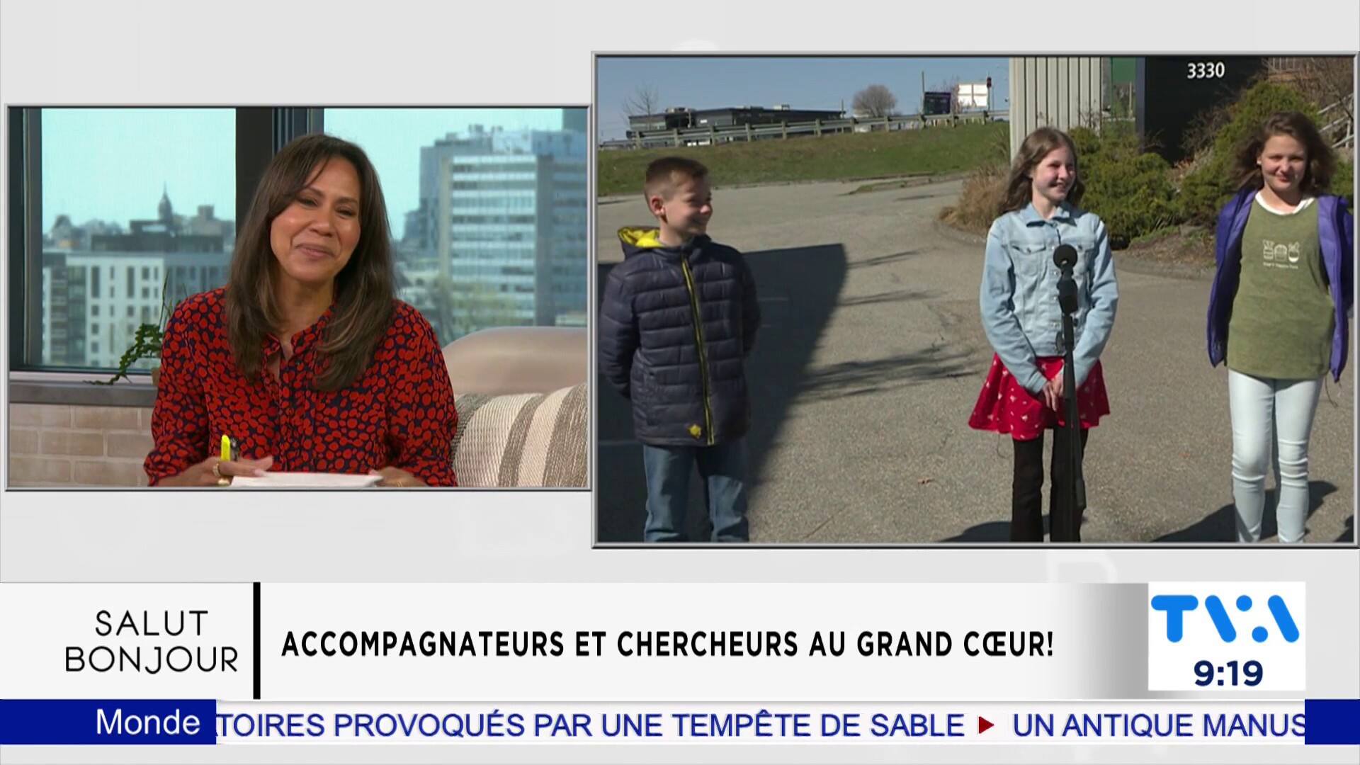  Des jeunes qui aident les autre à avancer