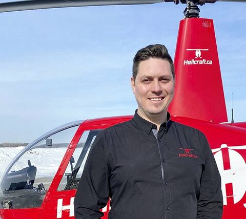 Jimmy Jopert, President of the Helicopter.