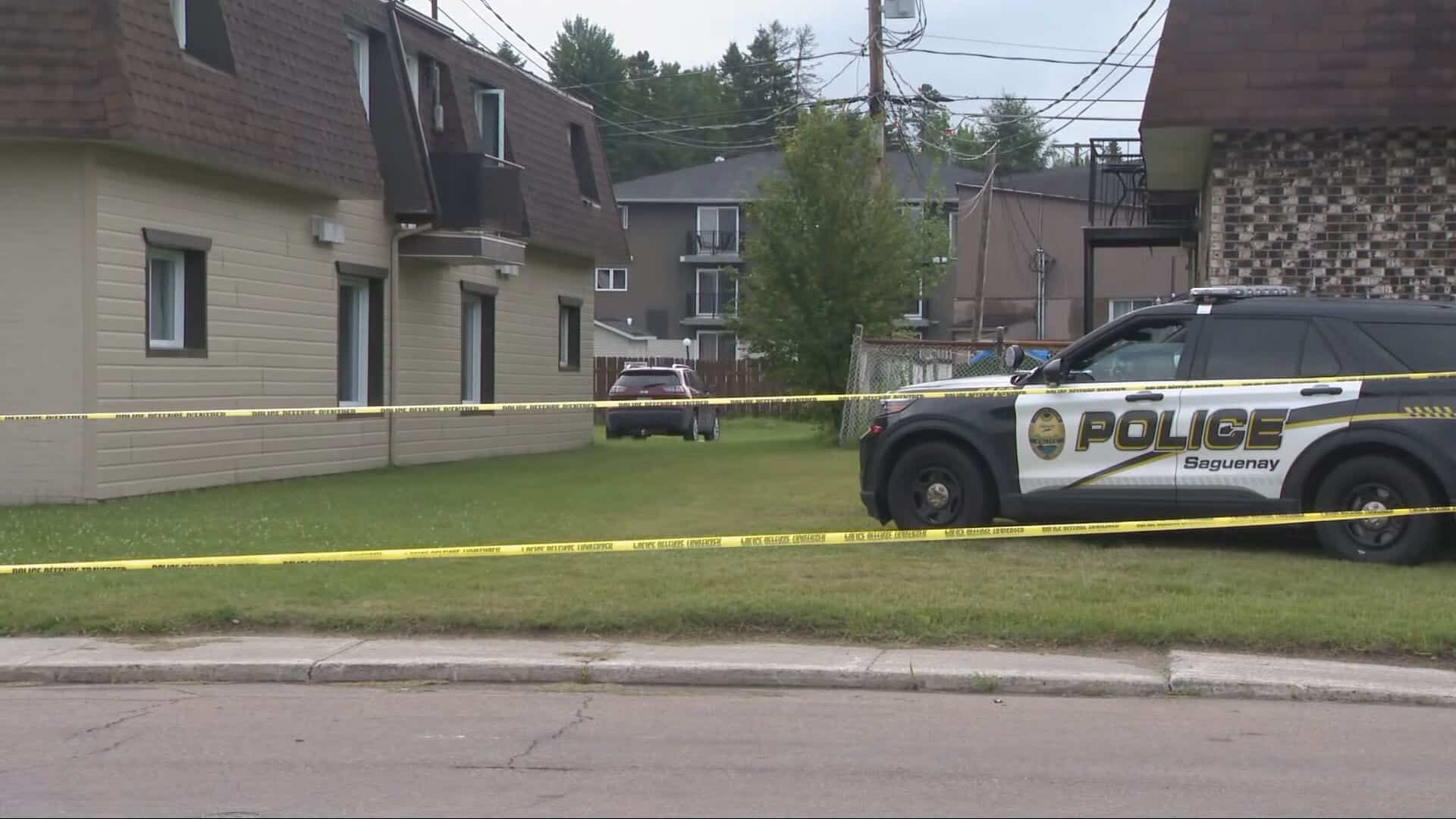 Enquête pour homicide: un mort et un blessé à Saguenay