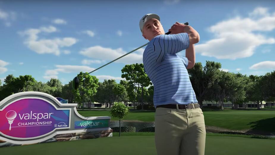 Image principale de l'article Justin Thomas sur la couverture de PGA Tour 2K21