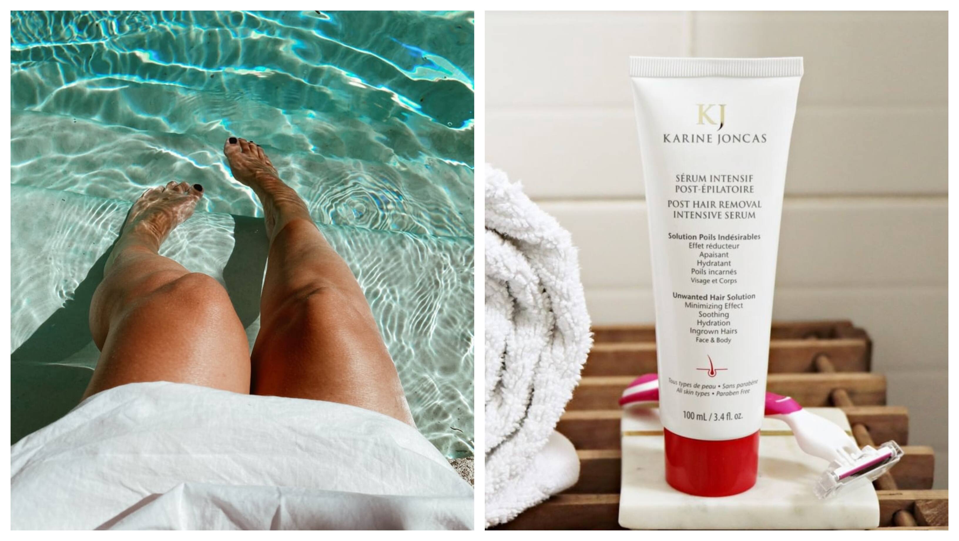 Le sérum intensif post-épilatoire de Karine Joncas