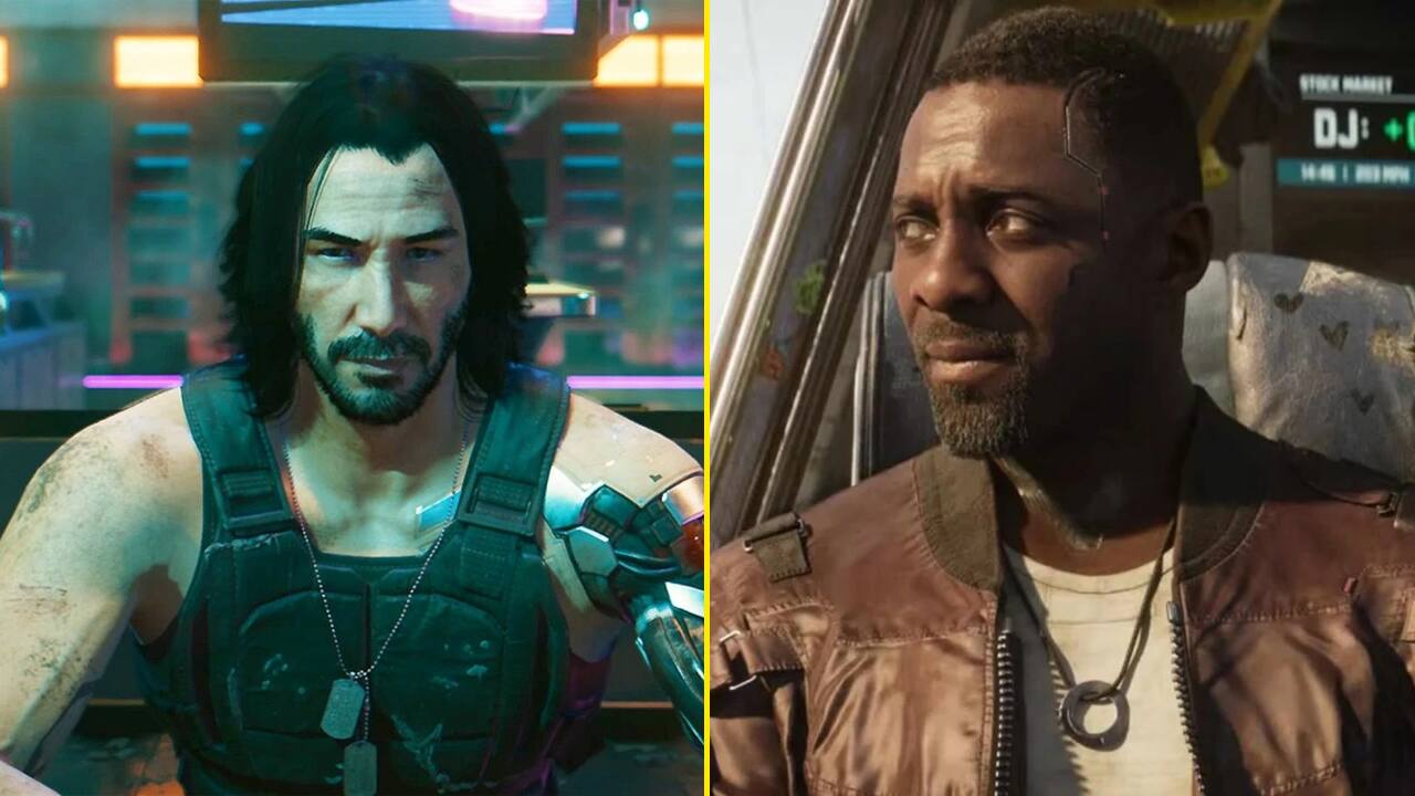 Idris Elba rêve d’un film Cyberpunk 2077 avec Keanu Reeves | Pèse sur start