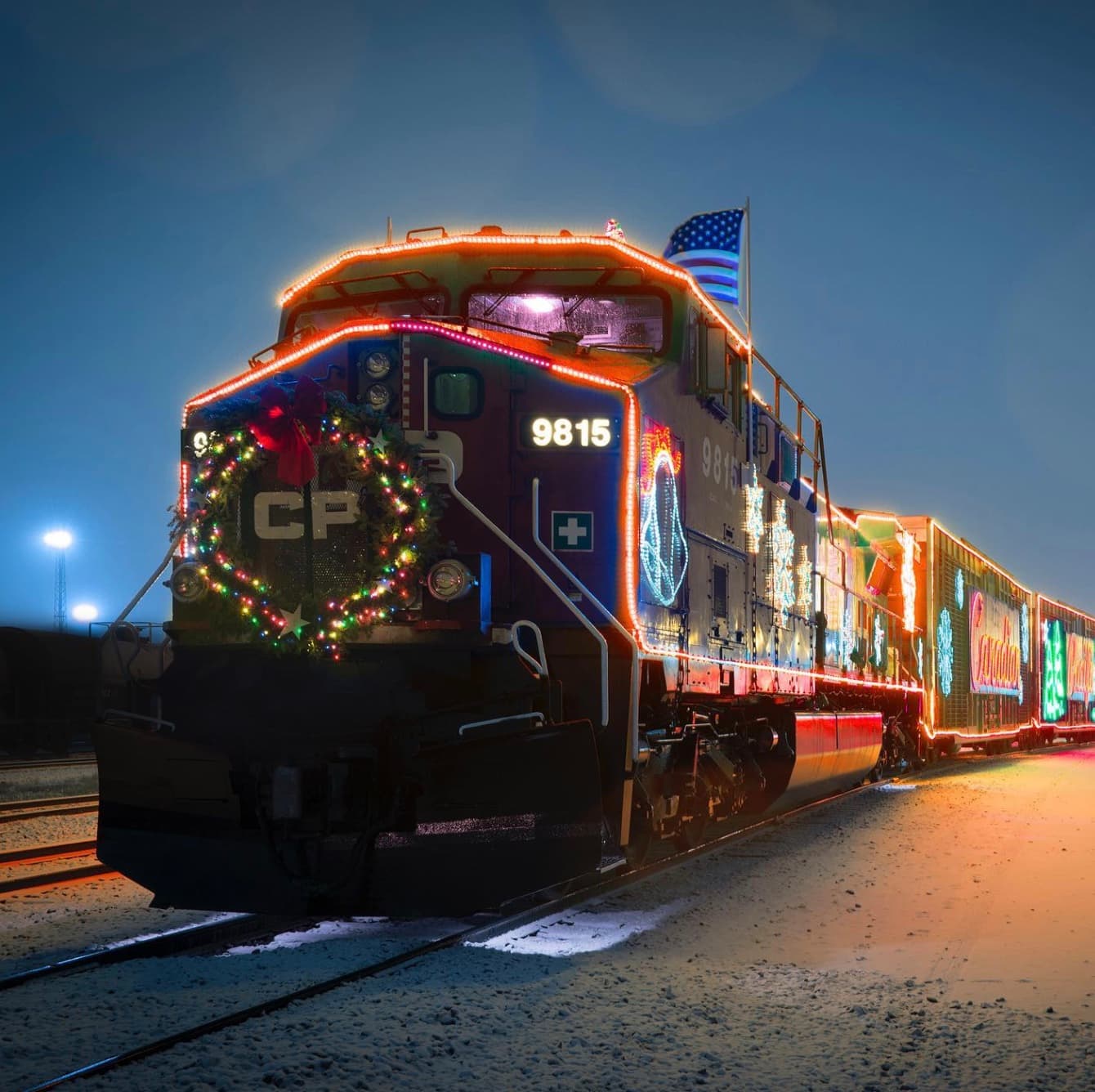 Un train de Noël s'arrêtera dans votre ville 