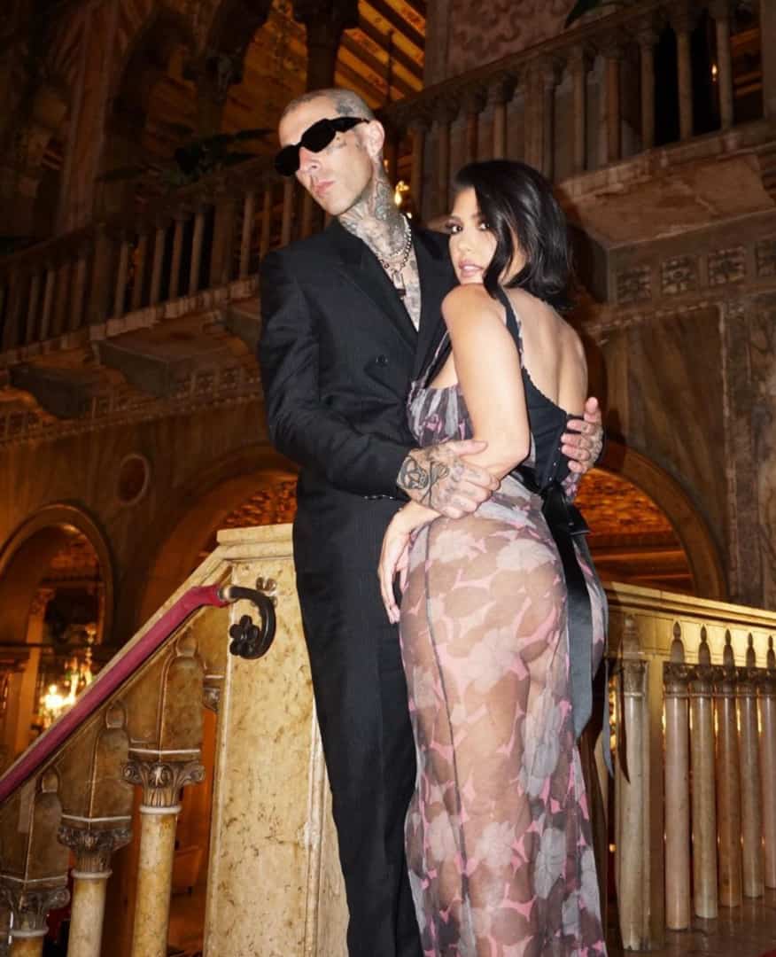 Fiançailles pour Kourtney et Travis