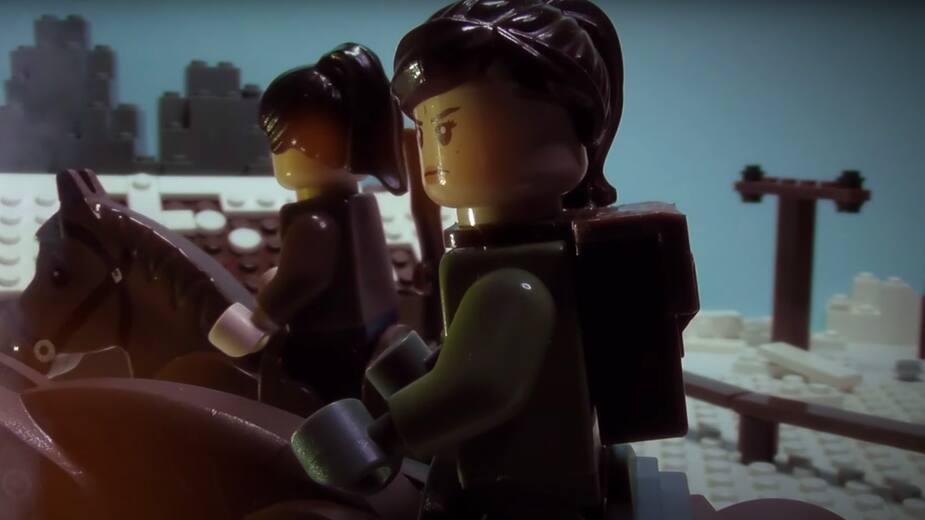 Image principale de l'article Un des bandes-annonces reproduite en Lego