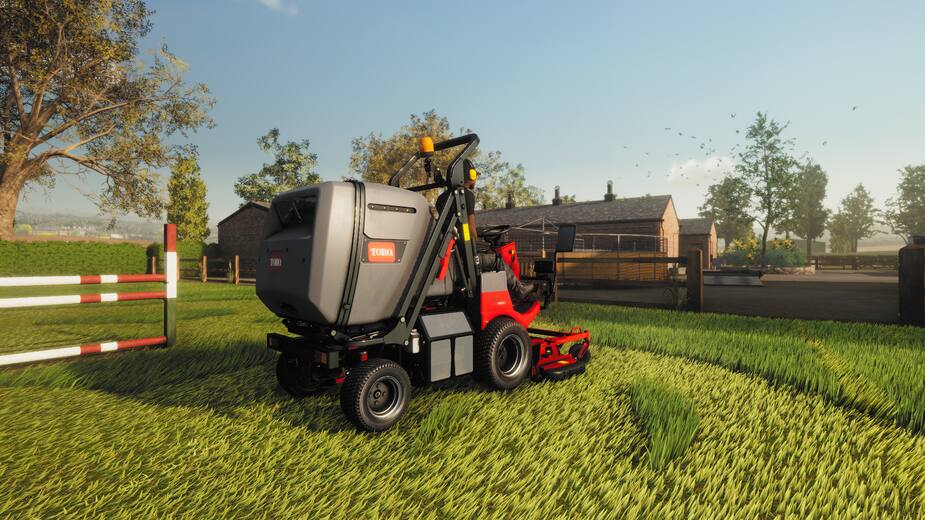 Image principale de l'article Lawn Mowing Simulator lancé sur PS4 et PS5