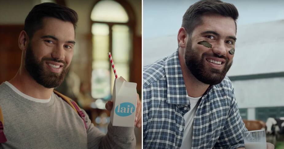 Image principale de l'article Ses nouvelles pubs de lait sont hilarantes
