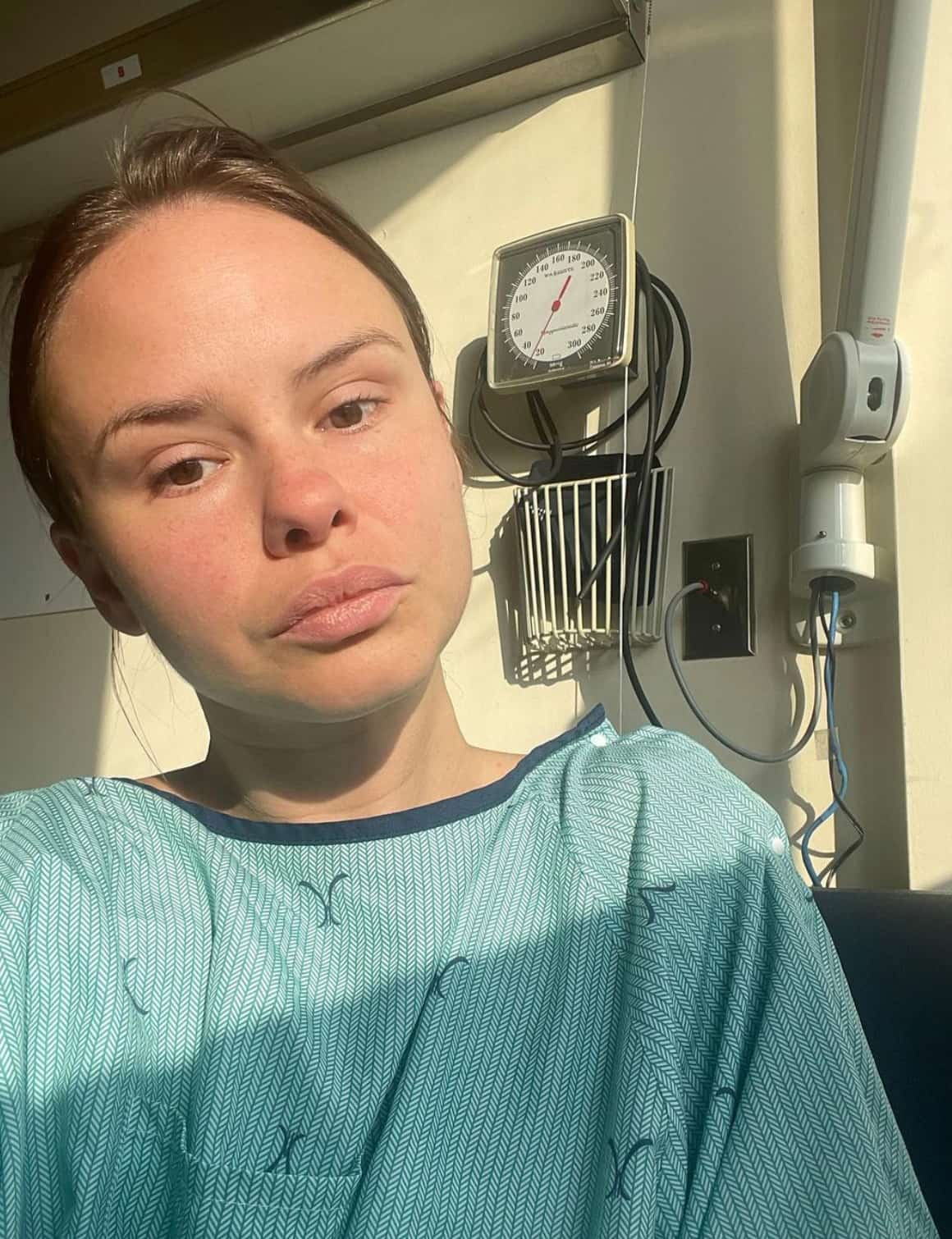 Hospitalisée, elle donne de ses nouvelles