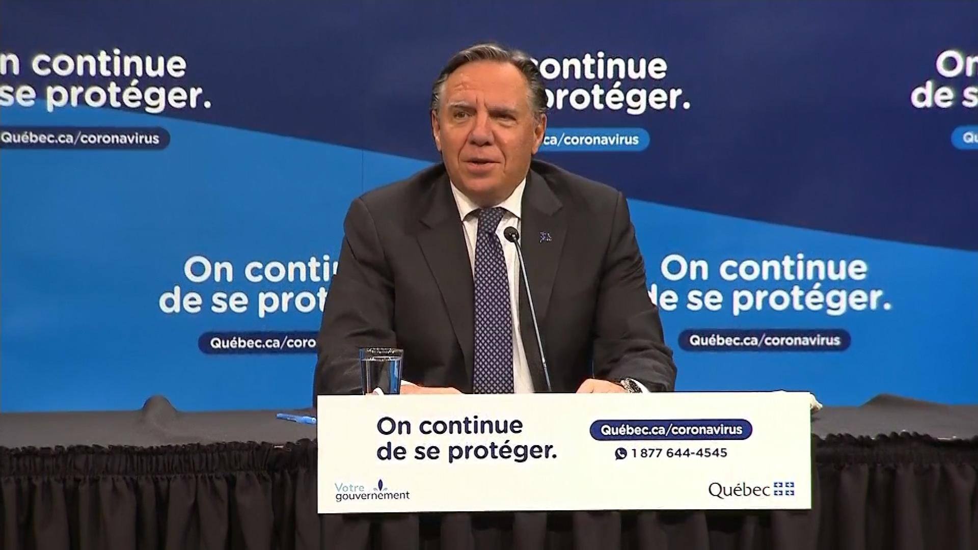COVID-19: François Legault dénonce le grand relâchement sanitaire au ...