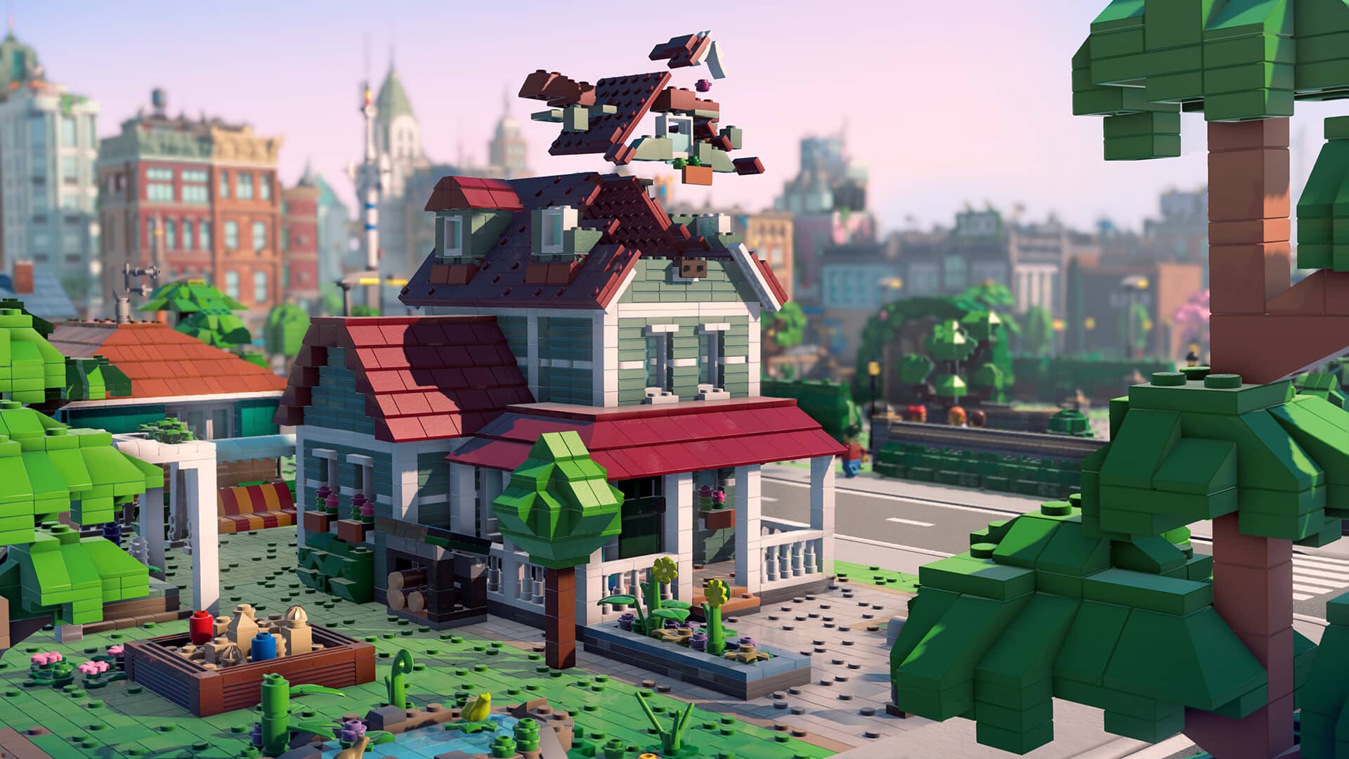 Lego plonge dans le jeu de gestion urbaine avec Lego Skylines
