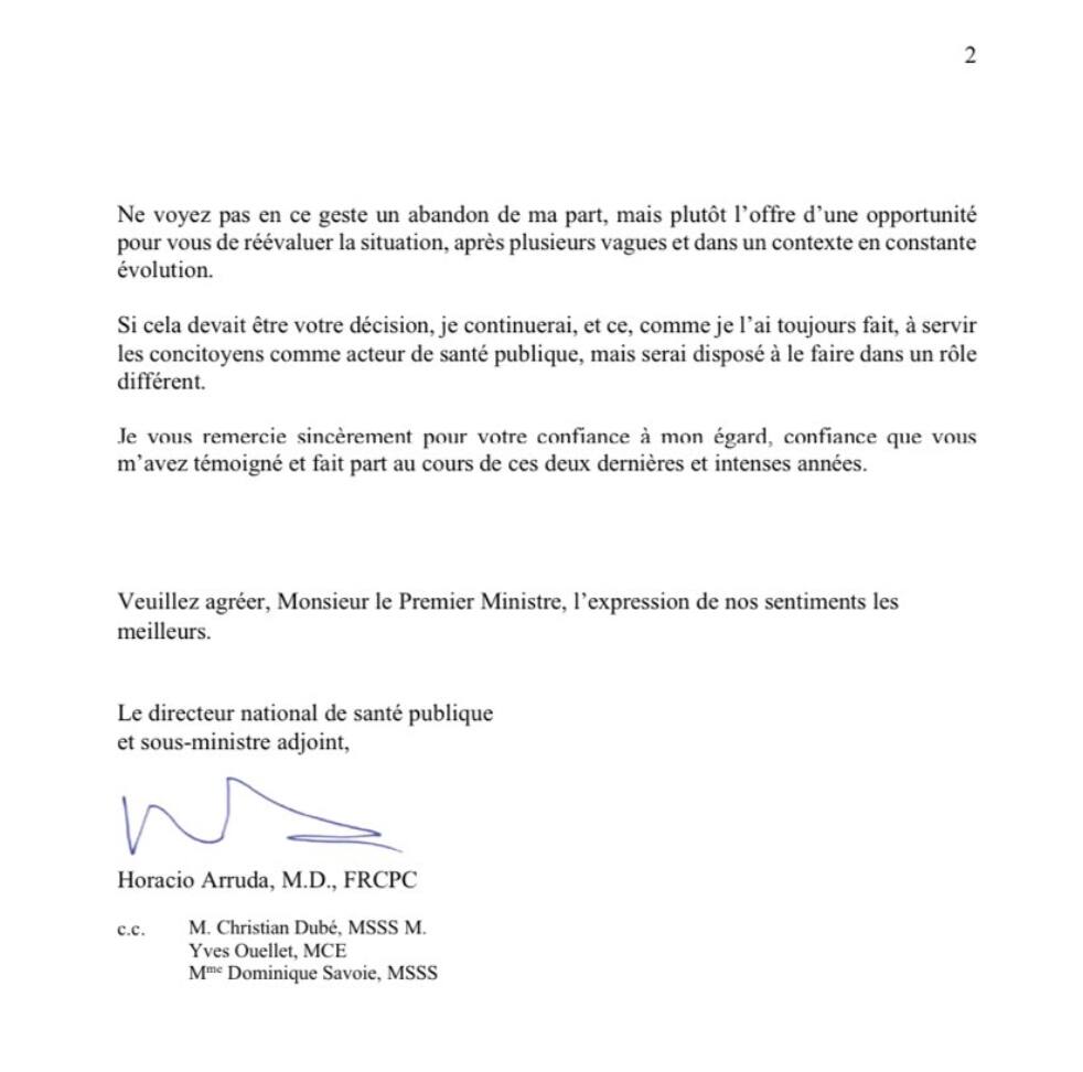 Les Critiques Ont Raison D Arruda Le Journal De Montreal