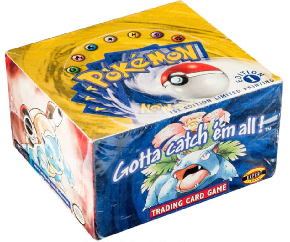 Une boîte de cartes Pokémon qui vaut 408 000 $US