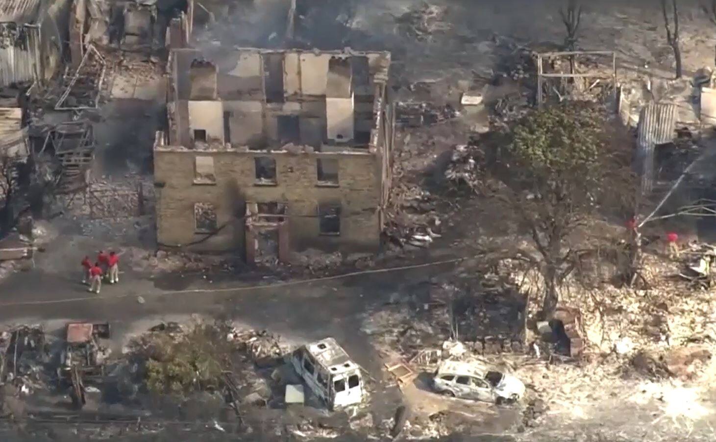 &laquo;On a tout perdu&raquo;: dur lendemain de veille pour des r&eacute;sidents de l'est de Londres