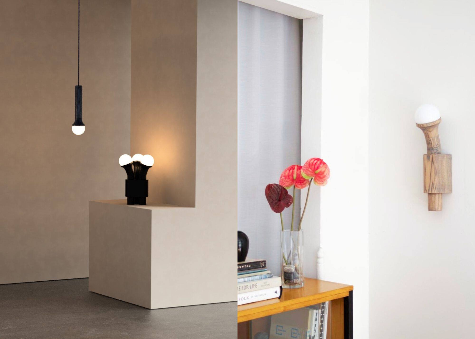 De jolis luminaires minimalistes faits à Montréal