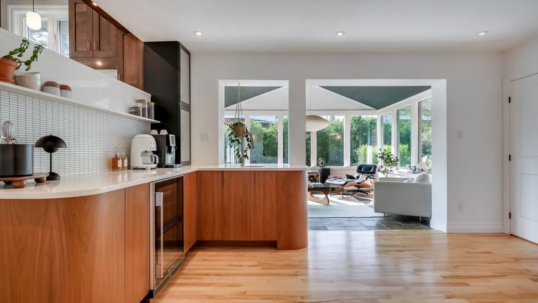 Une sublime maison mid-century à vendre pour 1.1M$