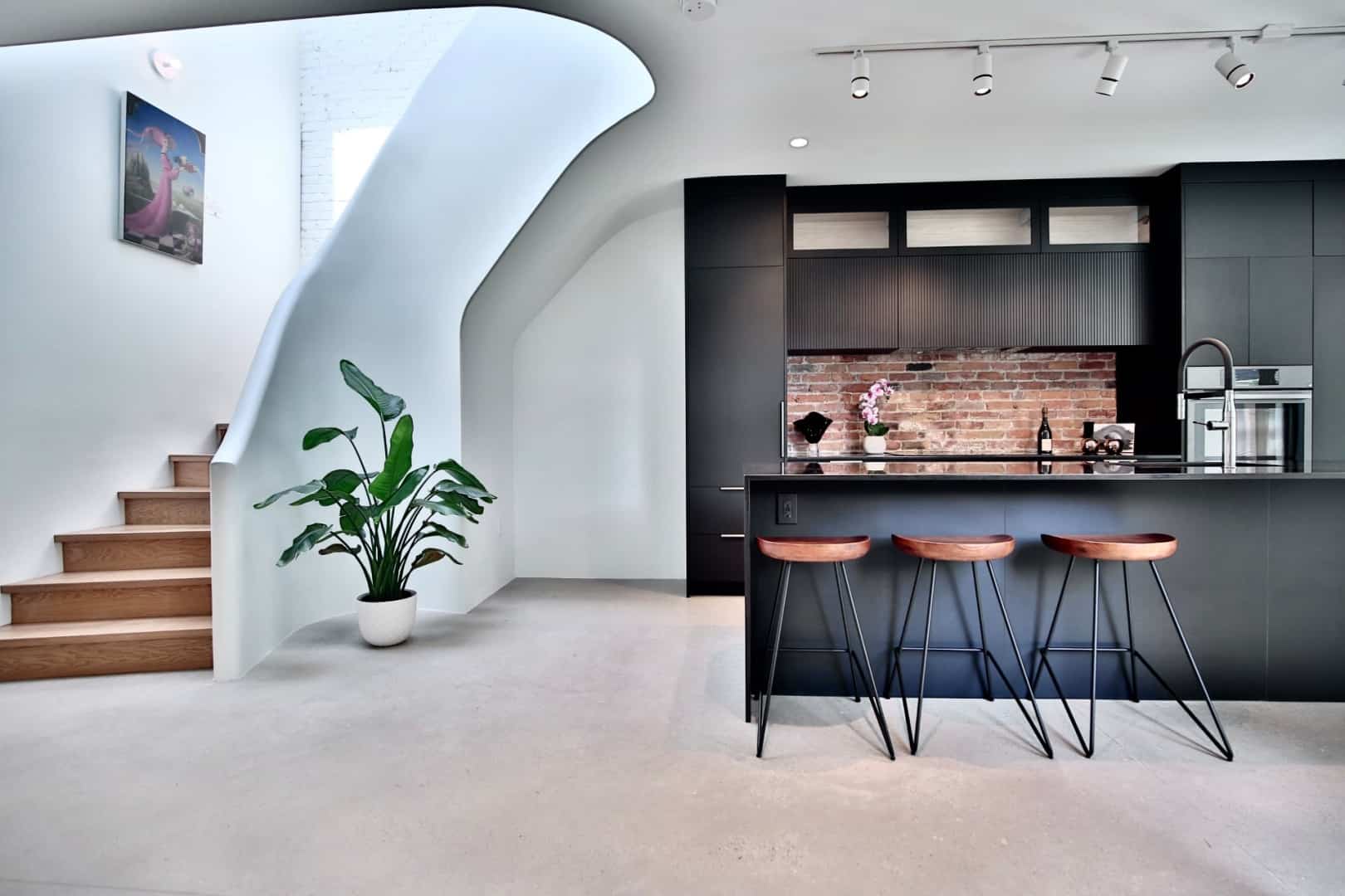 Une maison d’architecte sur Le Plateau pour 2.5M