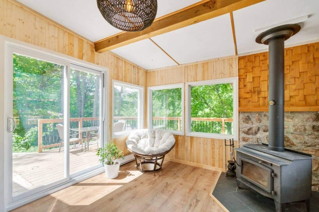 SaintRaymond de Portneuf chalet 4 saisons avec vue panoramique sur la