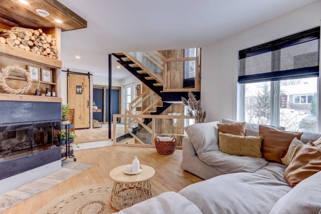 Une maison «boho farmhouse» à vendre pour 674 000$
