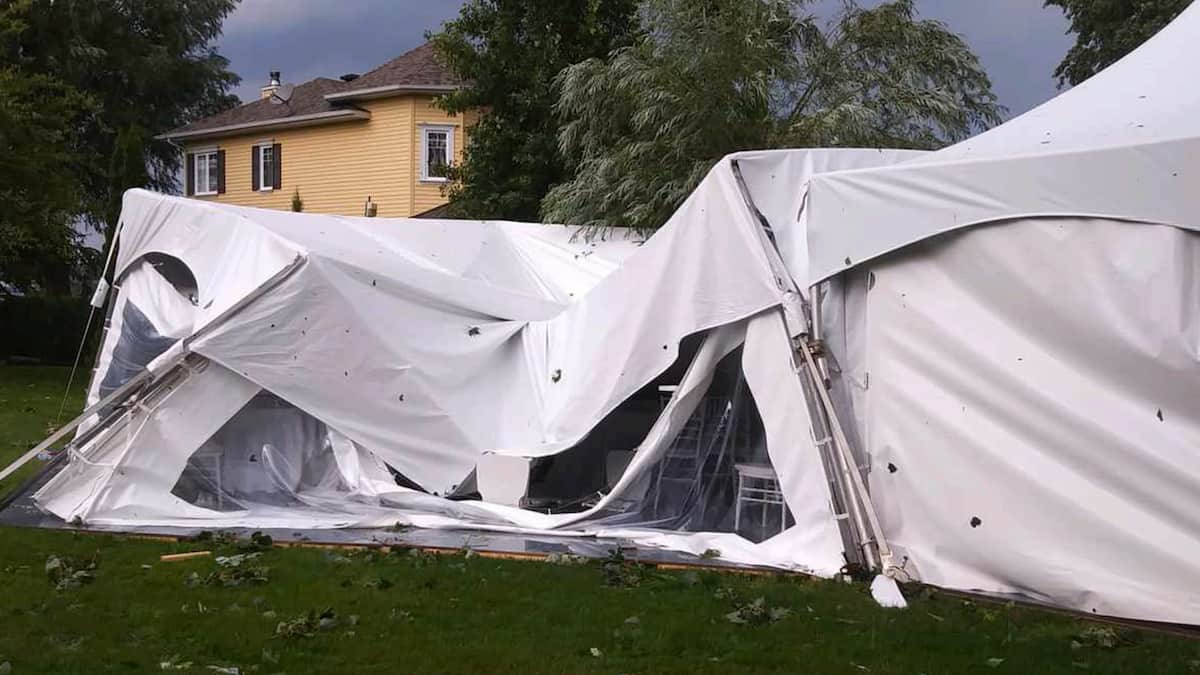 Maltempo: un matrimonio quasi fallito a Montreal Maltempo: un matrimonio quasi fallito a Montreal