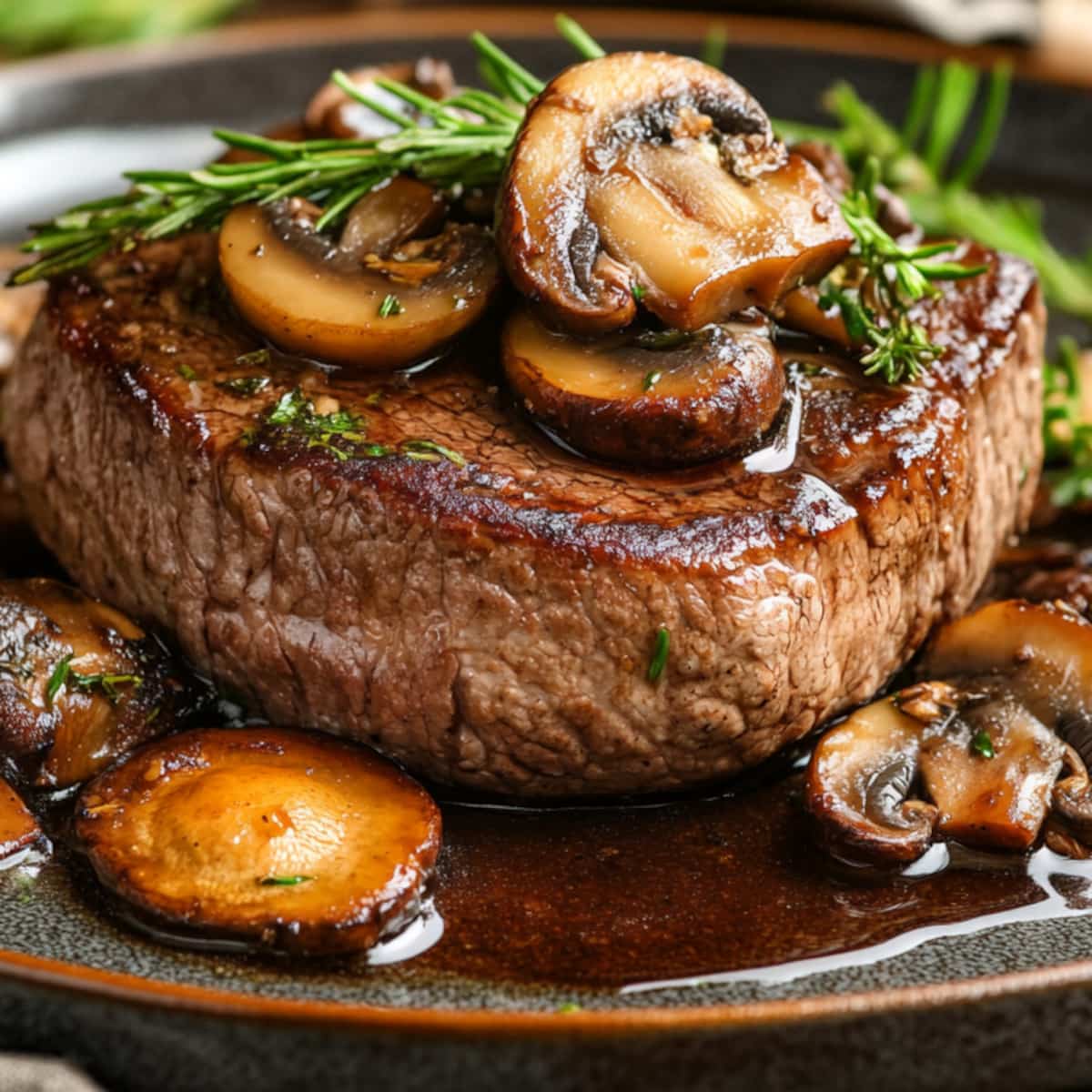 Macreuse de bœuf aux champignons-image