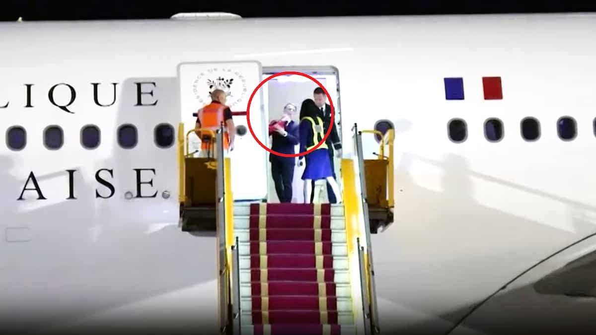 VIDÉO VIRALE | Emmanuel Macron giflé par sa femme?: des images font réagir sur les réseaux sociaux