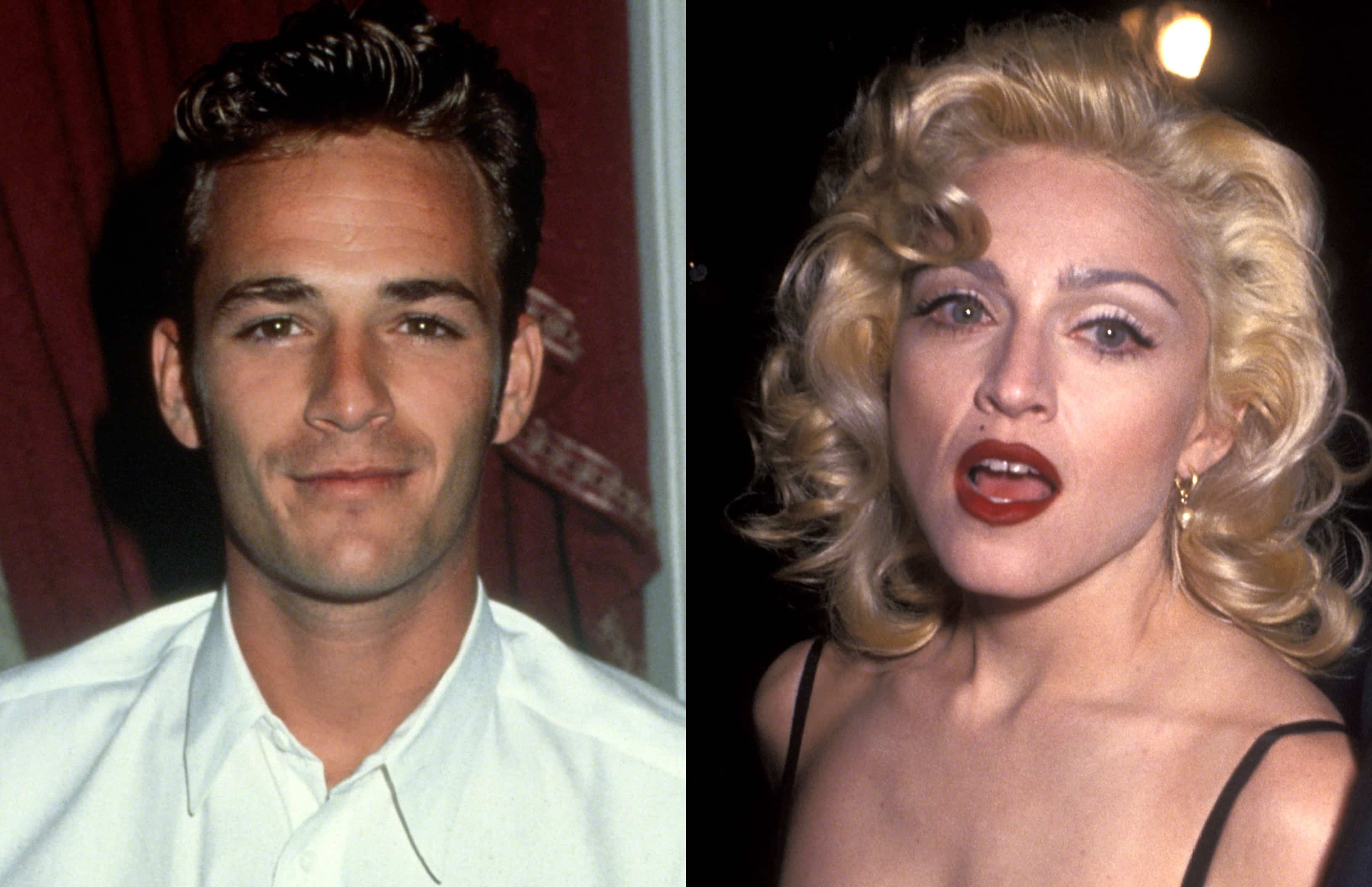 Luke Perry a fréquenté Madonna