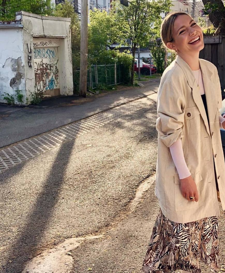 Une première photo de sa nouvelle série