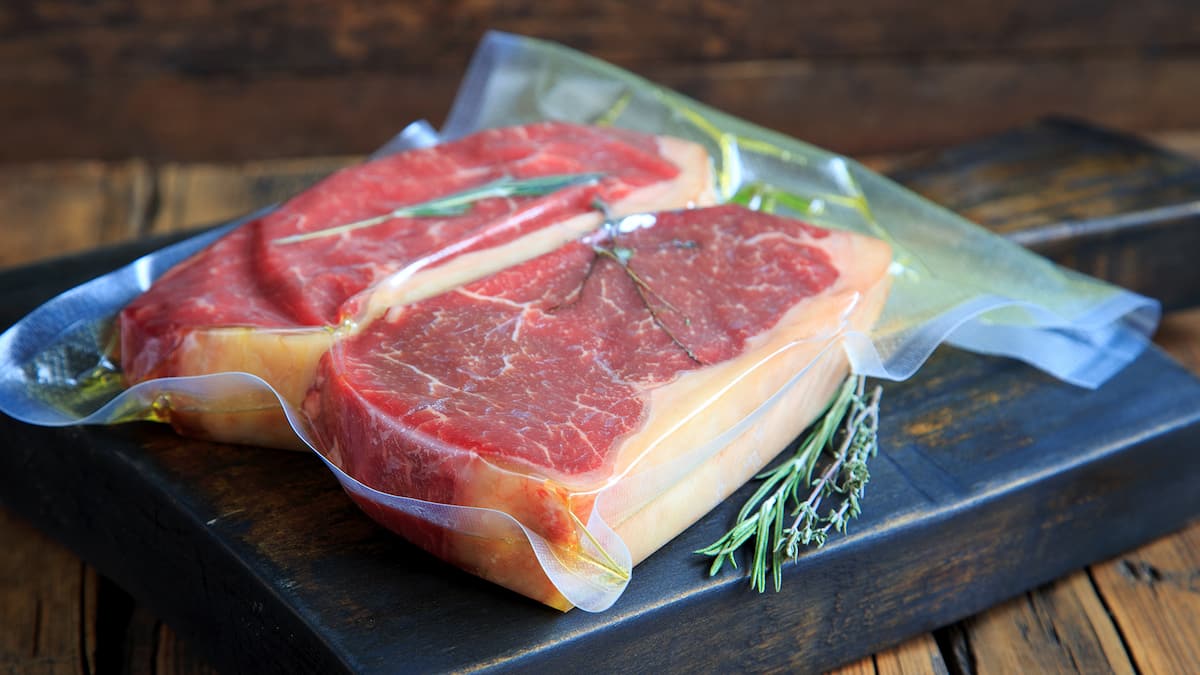 VEVOR Machine à emballer sous vide pour aliments humides, viandes VEVOR Machine à emballer sous vide pour aliments humides, viandes