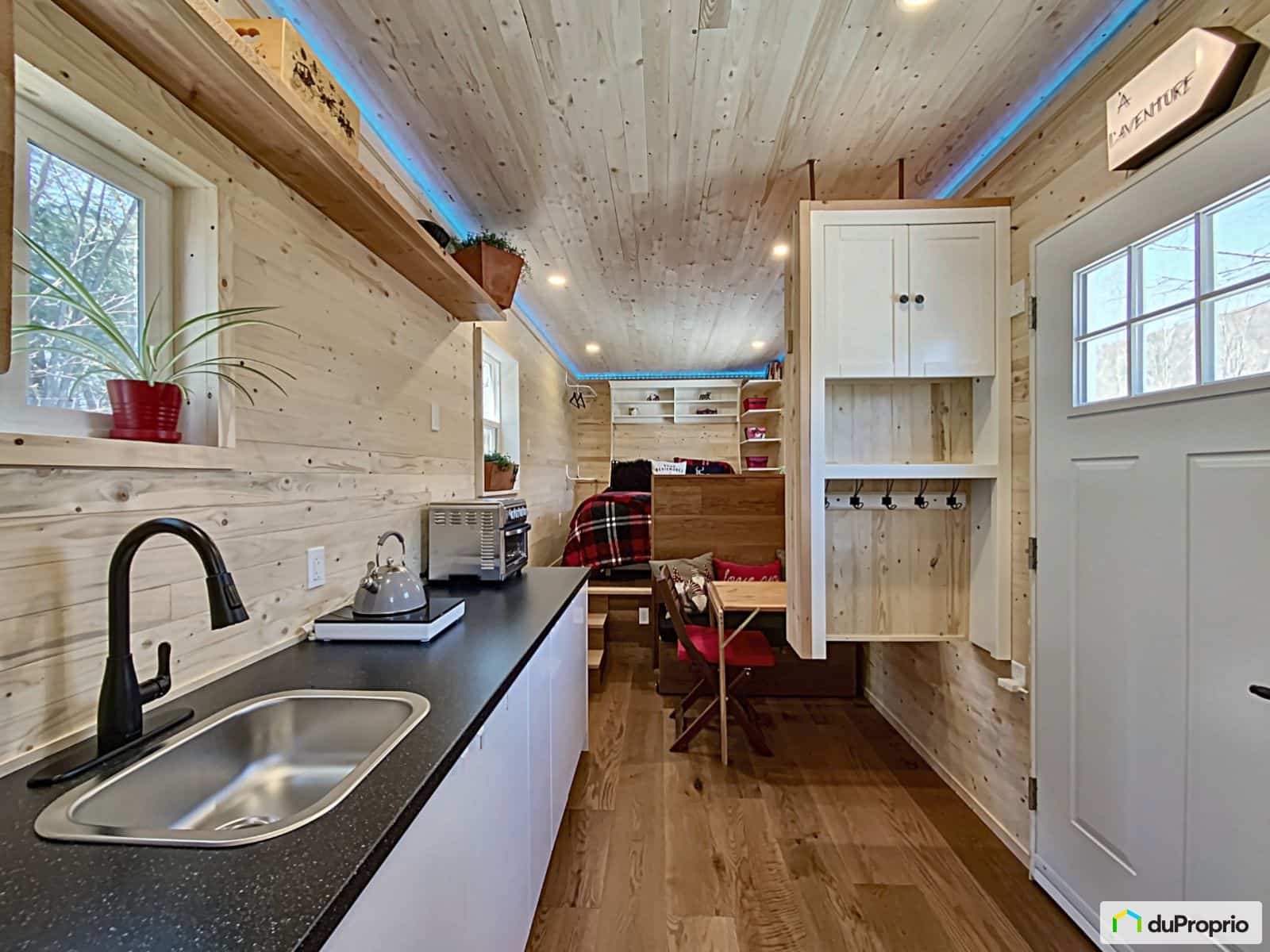 Une minimaison sur roues à 60 000$